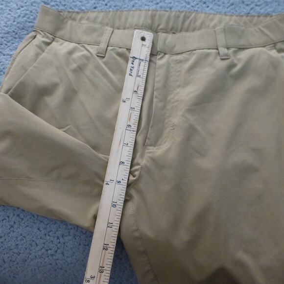 Fabletics Pants Mens 32x28 Beige Golf Stretch Wicking Performance Preppy - Picture 6 of 10